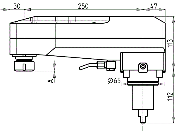 DOOSAN - BMT65 - Poháněný držák radiální prodloužený
