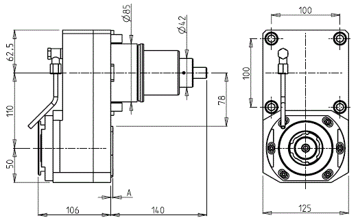 DOOSAN - BMT85 - Poháněný držák radiální přesazený                                                                                               
